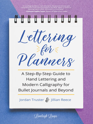cover image of Lettering for Planners